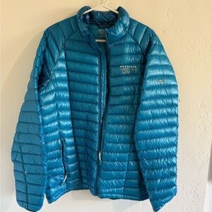 Mountain Hardwear Blue Ghost Whisperer Jacket sz. m men’s